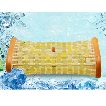 

Natural Jade Pillow Summer Cool Pillow Cervical Memory Help Sleep Hollow Health Jade Cushion