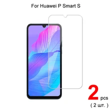 Para huawei p smart s à prova de explosão 2.5d 0.26mm temperado protetor de tela de vidro protetor de película de vidro protetor de proteção
