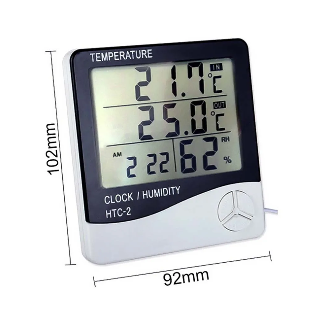 Thermomete Room Hygrometer Home Thermometer Outdoor Indoor Environment  Thermometer Hygrometer 2 In 1 For Home Humidity Meter