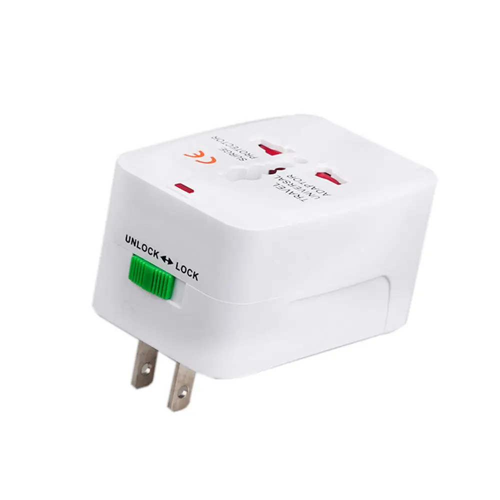 Универсальный адаптер Великобритания США AU в ЕС AC разъем питания двойной usb зарядка AC Разъем питания всемирно известный адаптер для путешествий конвертер
