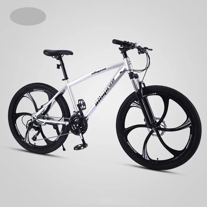 Mountain Bike 26 inch 21/24/27/30 Speed Variable Speed Shock Double disc Brake Student Adult Bicycle