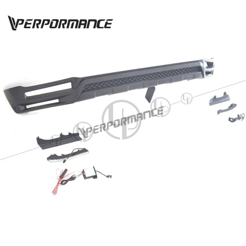 W463A передняя губа для g550 g500 в B дизайн W464 передняя губа с DRL год