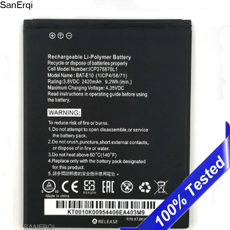 BAT-E10 battery