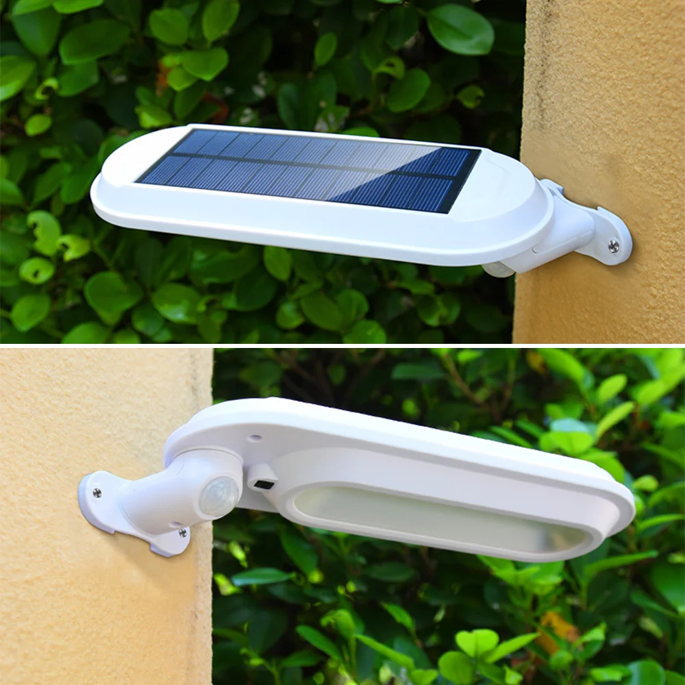 SUNYIMA Solar Light Outdoor LED Gutter Roof Fence Lamp Waterproof Solar