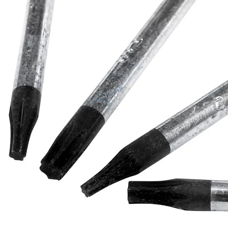 4 шт. желтая ручка магнитный наконечник T5 T6 T8 T10 Torx отвертки