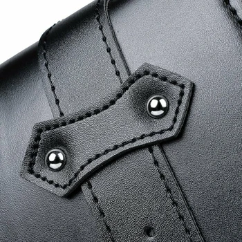 

Replacement Saddlebag Model Black PU Made Left Saddlebag W/ side storage