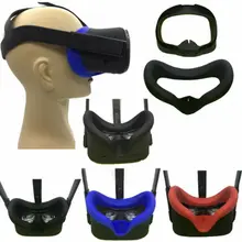 Высококачественная профессиональная силиконовая маска для глаз защита+ ручка Крышка анти-пот для виртуальной реальности VR гарнитура