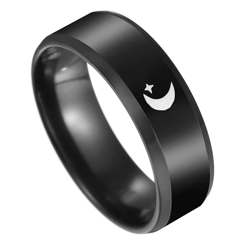 Couple Ring Men Accessories Yin Yang Tai Chi Pattern Lover Rings For Women Vintage Jewelry Engagement Ring Female Fashion Rings