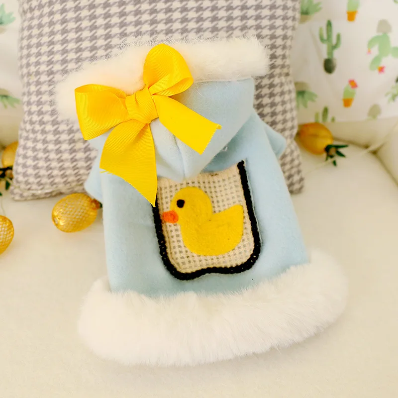 

Sales Broken Code Dog Clothes Autumn Winter Warm Hoodie for Dogs Woolen Thicken Puppy Coat Jacket Teddy Chihuahua Pet Apparel