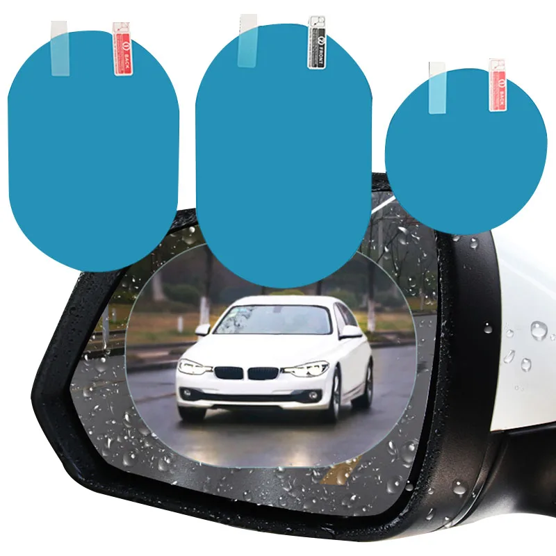 2 Pcs Car Sticker Rainproof Film For Car Rearview Mirror Car Rearview  Mirror Rain Film Clear Sight In Rainy Days Car Film - AliExpress