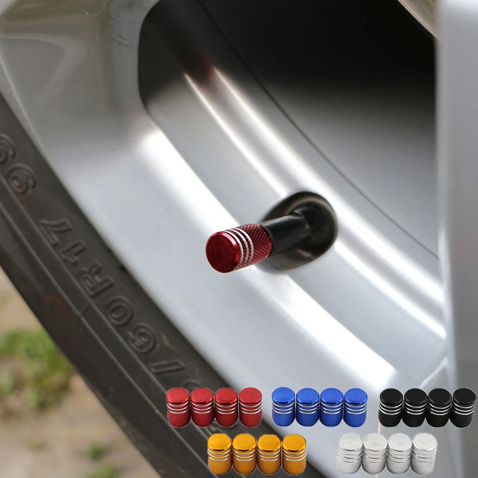 4 Pcs Bullet Shell Wheels Rims Stem Air Tires Truck Bicycle Car Cover Tire Valve Caps Dust Caps For Toyota C Hr Rav4 Camry Valve Stems Caps Aliexpress