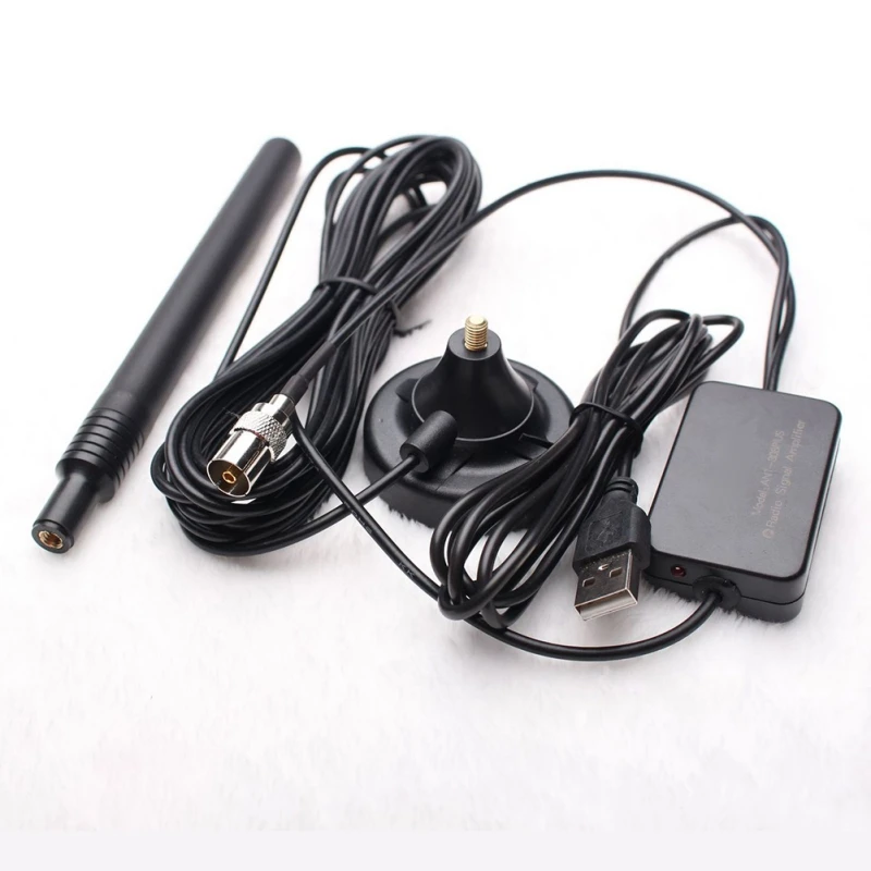 Радио антенна Высокая чувствительность USB FM 25dB с высоким коэффициентом усиления FM антенна для низкого пола