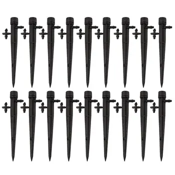 

Drip Emitters Perfect for 4mm/7mm Tube, Adjustable 360 Degree Water Flow Drip Irrigation System, for Flower beds, Vegetable Gard