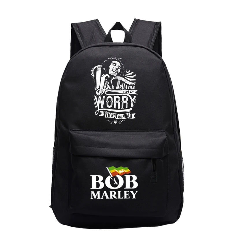 Bob Marley Legend рюкзак для подростков, брезентовые школьные сумки для женщин и мужчин, рюкзак для ноутбука, детские сумки для книг, Модный повседневный рюкзак для путешествий - Цвет: 11