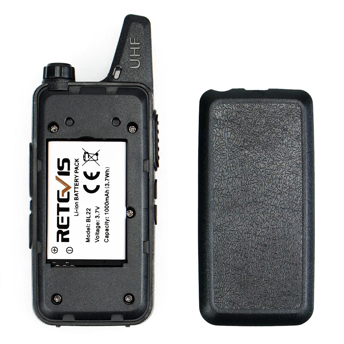 2 шт. RETEVIS RT22S Handsfree Walkie Talkie RT22 обновление VOX скрытый дисплей двухстороннее радио приемопередатчик