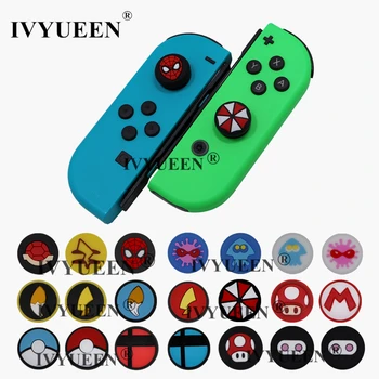 

IVYUEEN Analog Grips Cover for Nintend Switch Mini Joy Con Controller for Nintendos Switch Lite NS JoyCon Thumb Joystick Caps