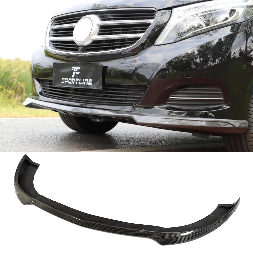 Головной передний бампер спойлер для Mercedes Benz V Class W447 V200 V220 V250 2014 2018 MPV аксессуары