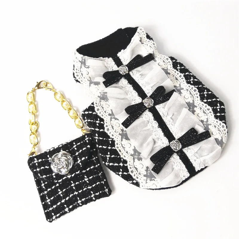 

Popular Brand Padded Vest Autumn And Winter New Style Graceful Snack Pack Bull Cat Warm Pet Clothes