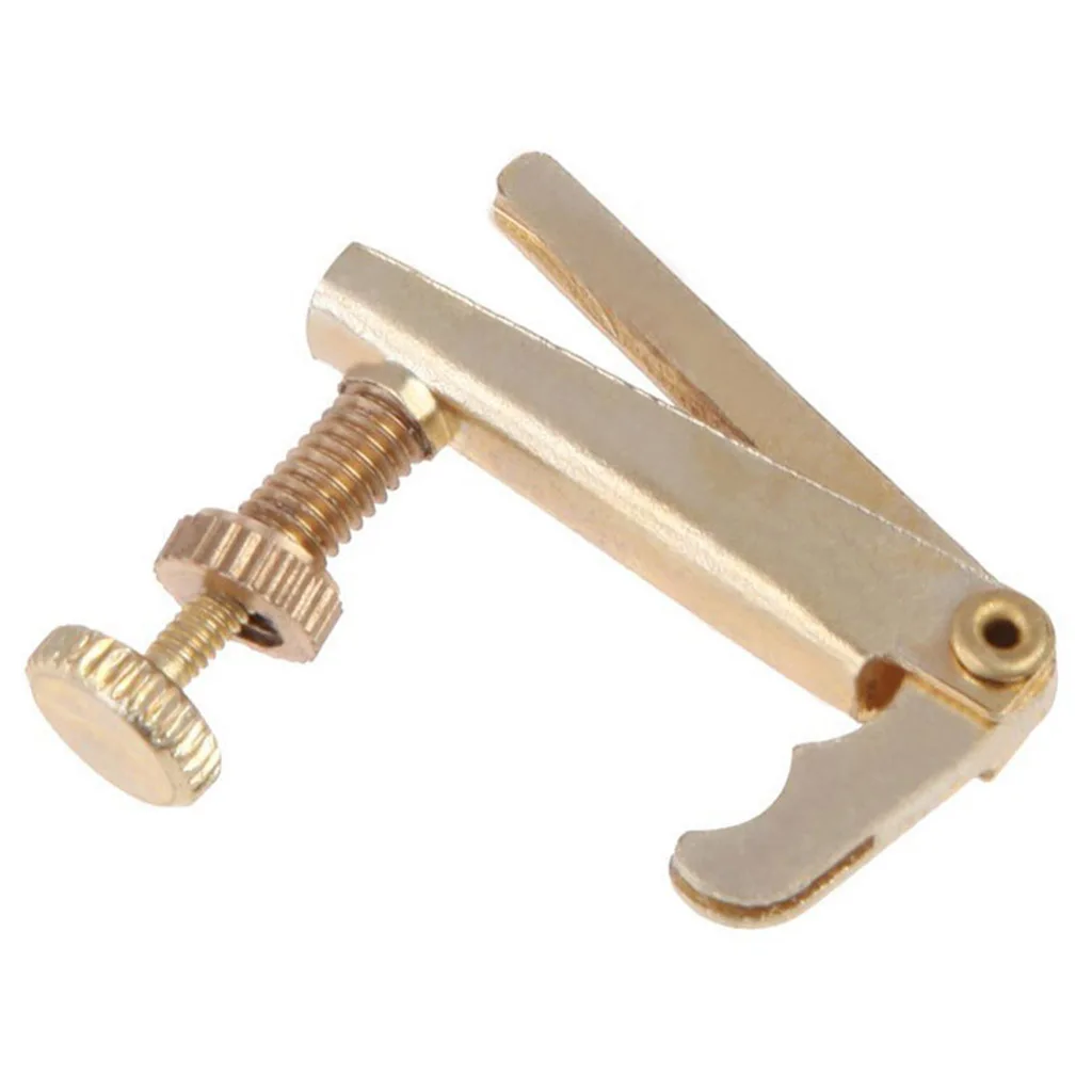 4pcs Violin Tuners Settings Golden Spare Parts For 3/4 4/4 Violin