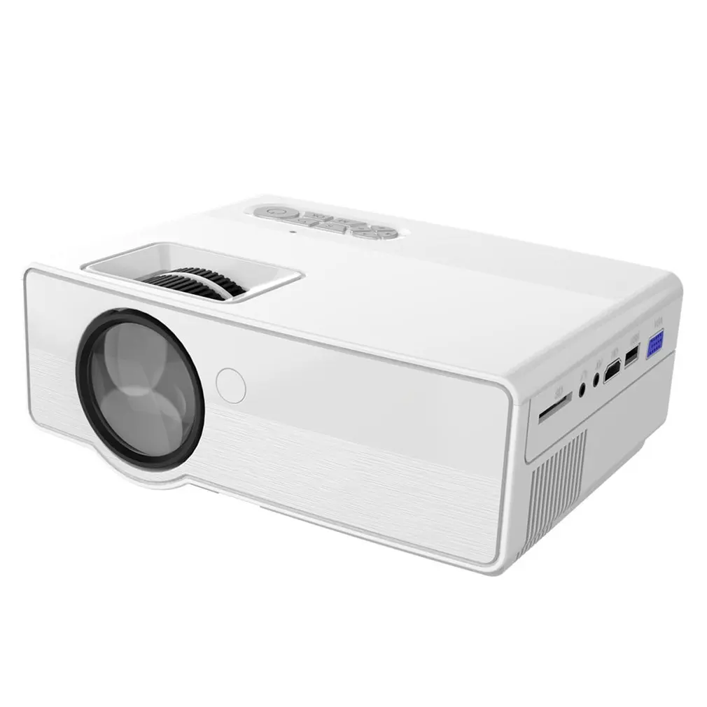 

Newest Video Projector With Full HD 1080p Wireless Wired Sync Display With WIFI Home Theater Movie LED Projector Beamer