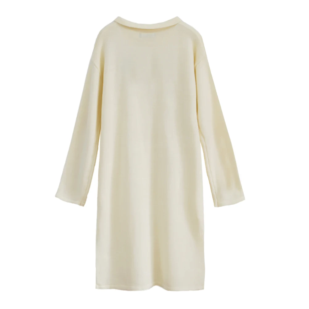 Sweater Fashion Korean Style Solid Long Acrylic Fibers Women Dress