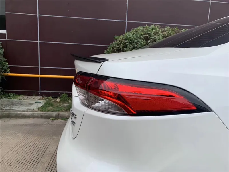 Автомобильные аксессуары для Toyota levin углеродного волокна черный глянец производительность багажник спойлер хвост крыло Highkick багажник спойлер крыла