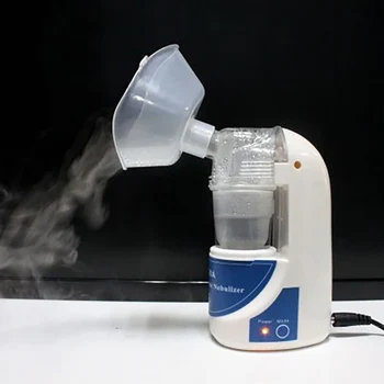 

Home Ultrasonic Nebulizer Compact and Portable Inhalers Nebulizer Mist Discharge Asthma Inhaler Mini Automizer