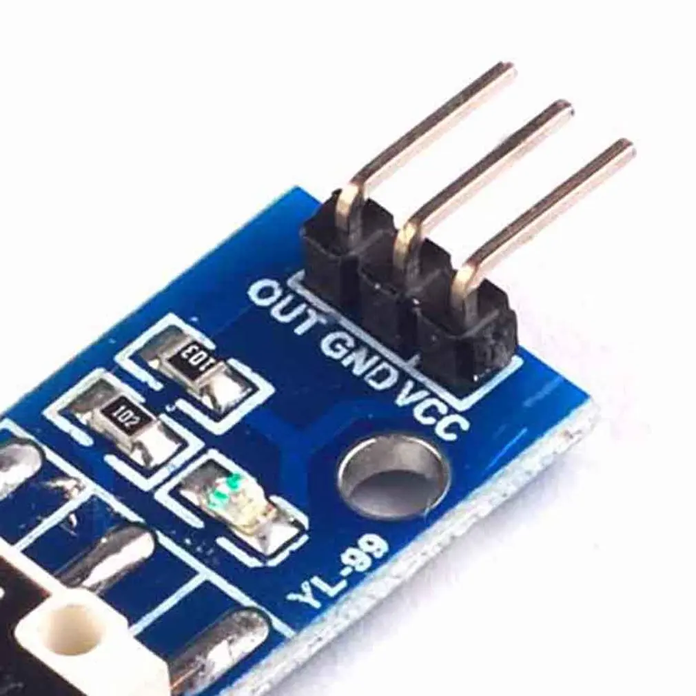 Модуль столкновения переключателя 3 V-12 V переключатель столкновения робота модуль столкновения тележка один модуль на микросхеме