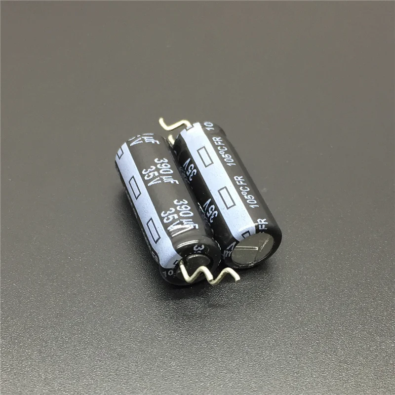 10PCS 390uF 35V FR Series 35V390UF Ultra Low ESR Long Life Audio Grade