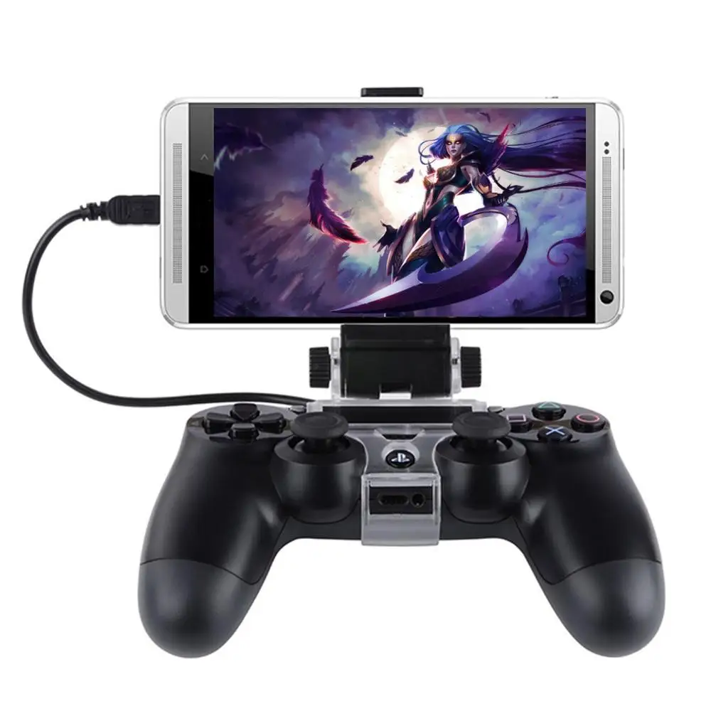 Зажим для смартфона PS4 подставка с зажимом аксессуары PlayStation 4/Slim/Pro Dualshock 4
