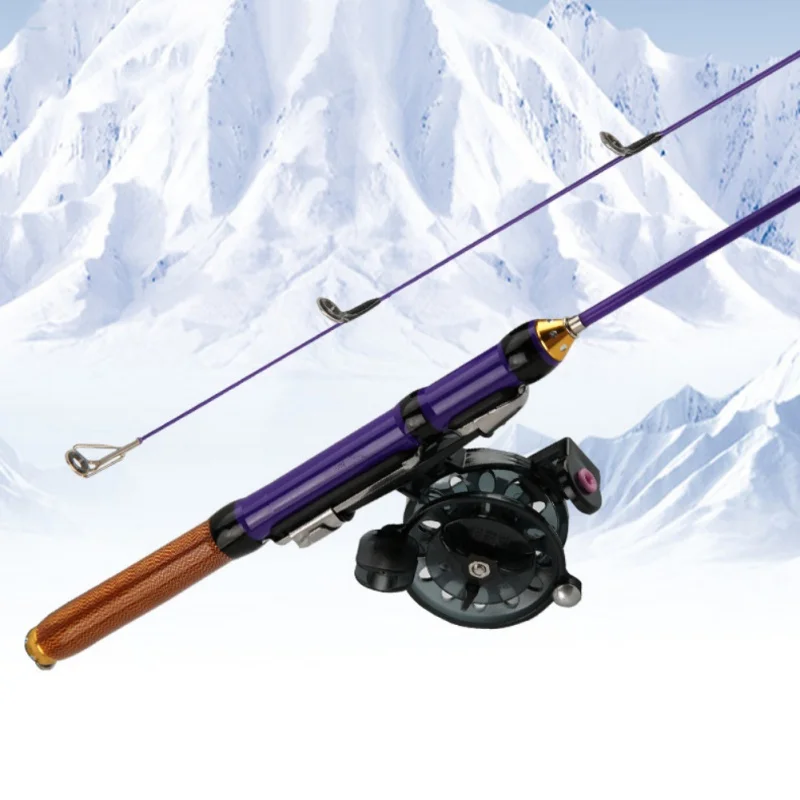 50cm/70cm Winter Glass Fiber Ice Fishing Rods Fishing Rods Or Fishing Reels To Choose Bait Casting Rod Combo Fishing Accessories