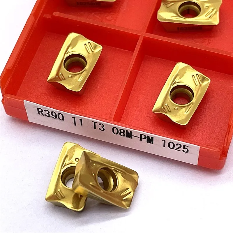 

R390 11T308M-PM 1025/1030/1010/1130/1040 Carbide Inserts Lathe Metal Cutting Turning Tools Indexable CNC milling machine