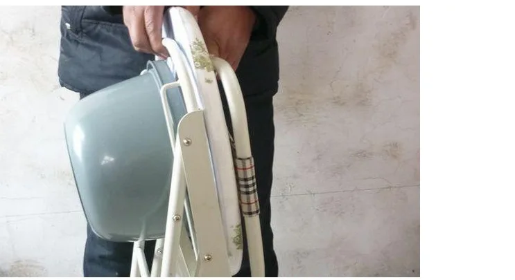 Напрямую от производителя складных стульев Commode с ковшом-OEM