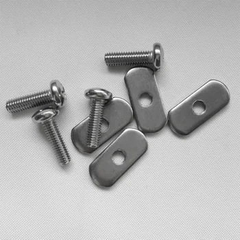 

4 Sets Durable Stainless Steel Screw & Nut Hardware For Kayak Track/ Rail