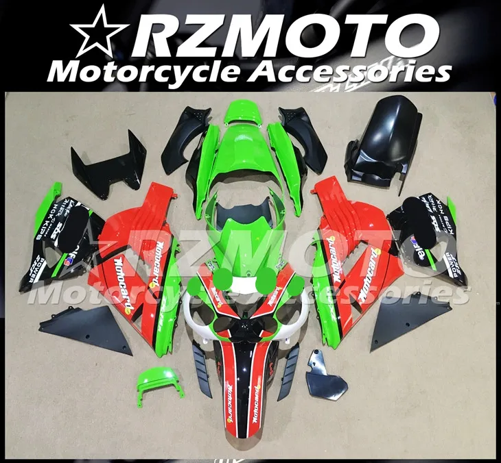 ABS мотоцикл обтекатель комплект для KAWASAKI ZX-14R 2006-2011 год кузов литьевая форма Магазин № 2201