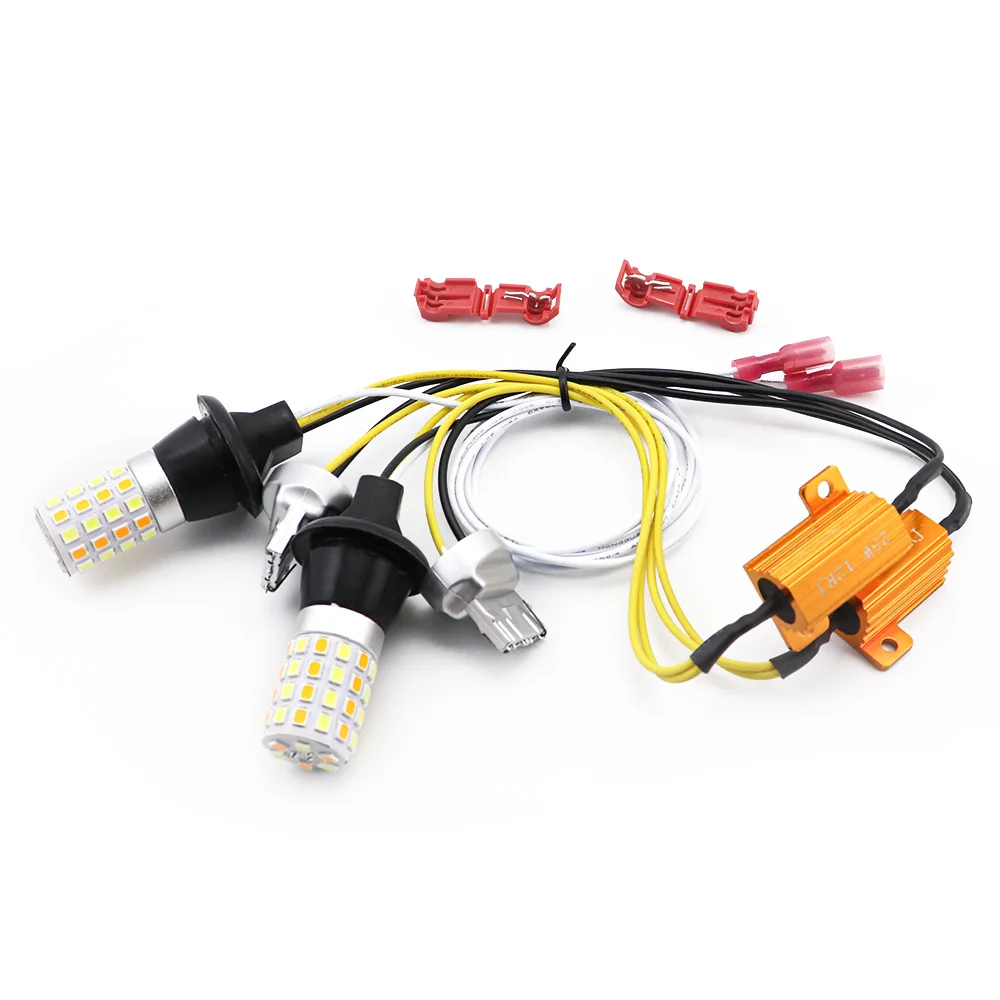 Drl Поворотный Светильник py21w p21w canbus 1156 ba15s светодиодный автомобильный светильник