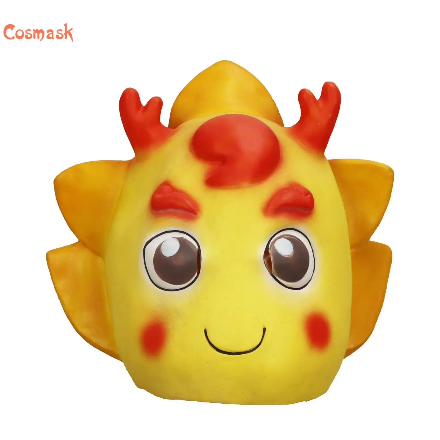 Cosmask Хэллоуин коробка Дракон маска животного из латекса латексная для хеллоуина