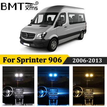 

BMTxms 15Pcs Car LED Interior Map Dome Light Canbus For Mercedes Benz Sprinter 906 W906 Box Bus 3-t 3,5-t 4,6-t 5-t 2006-2013