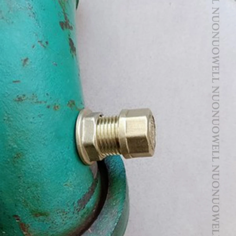 1pcs Copper Water Tank Connector 3/4" 1" Male Brass Pipe Single Loose Key Swivel Fittings Nut Jointer Fish Tank Copper Adapter