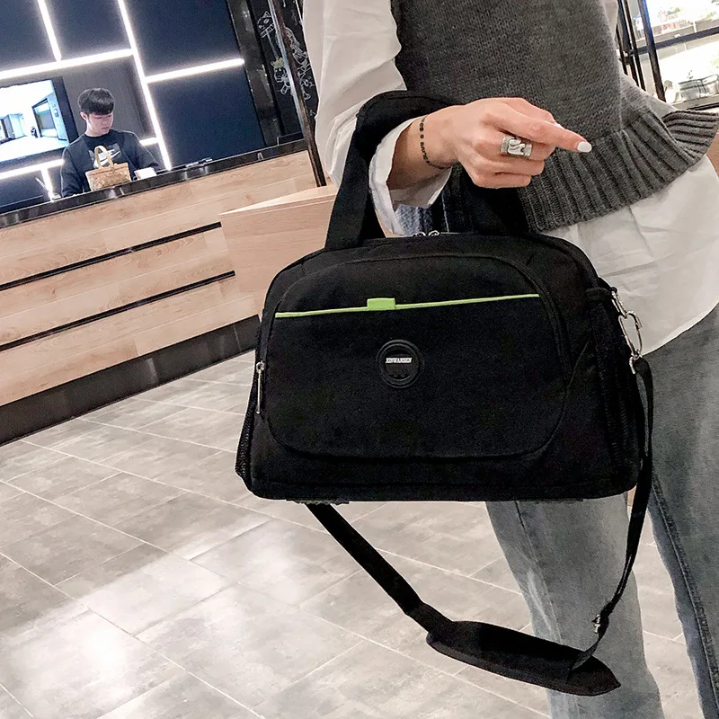 

Lady's folding cross-body bag with one shoulder a substitute business bag