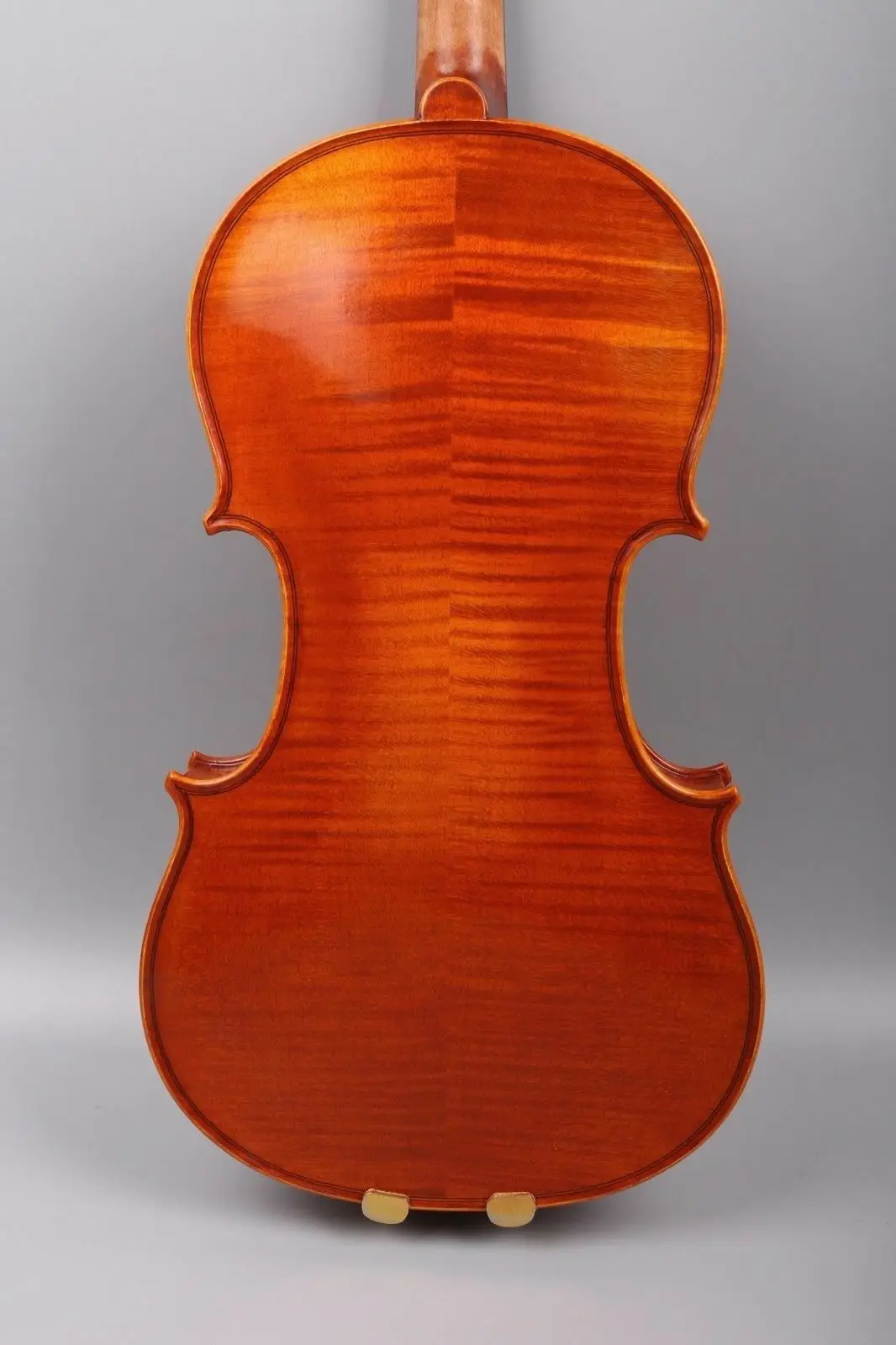 4/4 Stradivari скрипка ручной работы сладкий звук пламя Кленовая ель с чехлом#3119