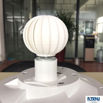 

Micro Motor Small LED lights Vertical Axis Wind Turbine Generator full set DIY lesson wind generator wind mill