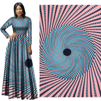 

Pink Circle Printed African Polyester Wax Fabric 2020 New Arrival Nigerian Wax Fabric African Ankara Real Wax Print Fabric