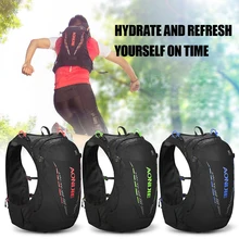 10л Открытый Сетчатый гидратационный рюкзак жилет дышащий жилет для бега ультралегкий велосипедный марафон рюкзак для пешего туризма сумка