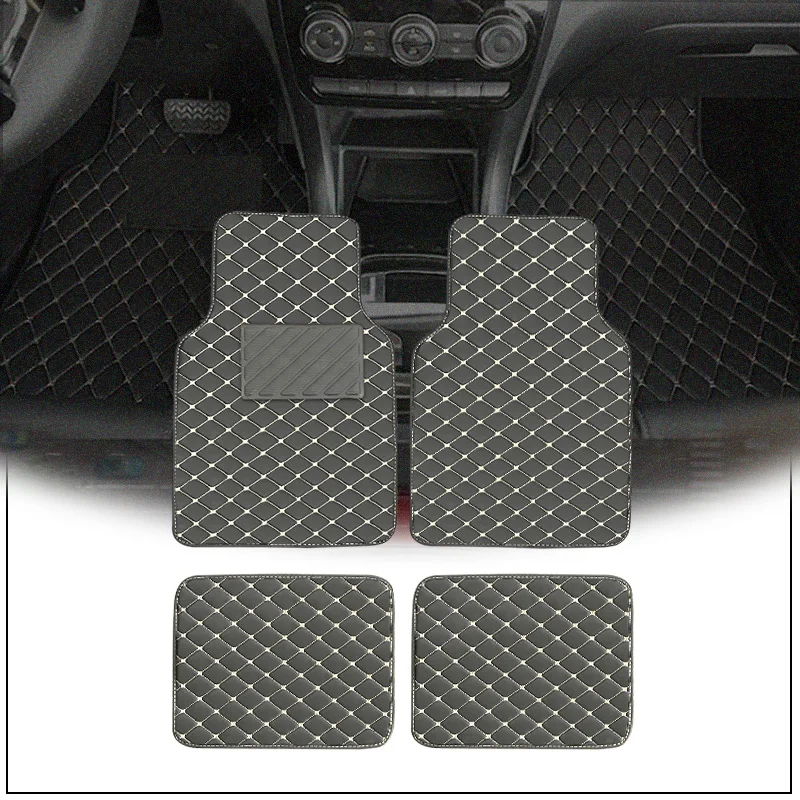 Universal Car Floor Mats Foot Pads Interior Automobiles Carpets