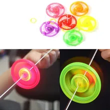 Corde clignotante lumineuse pour enfants, jouet volant volant lumineux, lumière Led, jouet nouveauté, cadeau Gyro ZXH, 5 pièces/lot