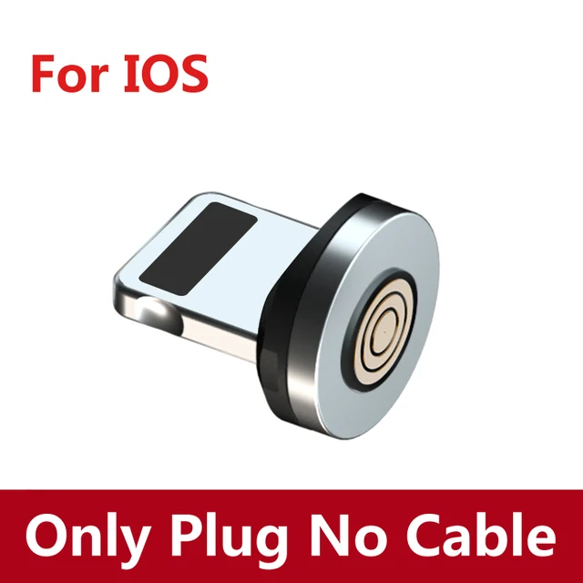 AUFU 2m 3m Magnetic Cable USB Type C For Huawei P20 P30 pro Usb C Cable Micro 3A Fast Charging Magnet Charger Data Transfer 1m Only Plug IOS