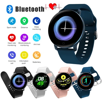 

New Waterproof Fitness Multi-Sport Smart Watch Heart Rate Smart Bracelet With High-Definition Touch Screen Sport Watch Men Women
