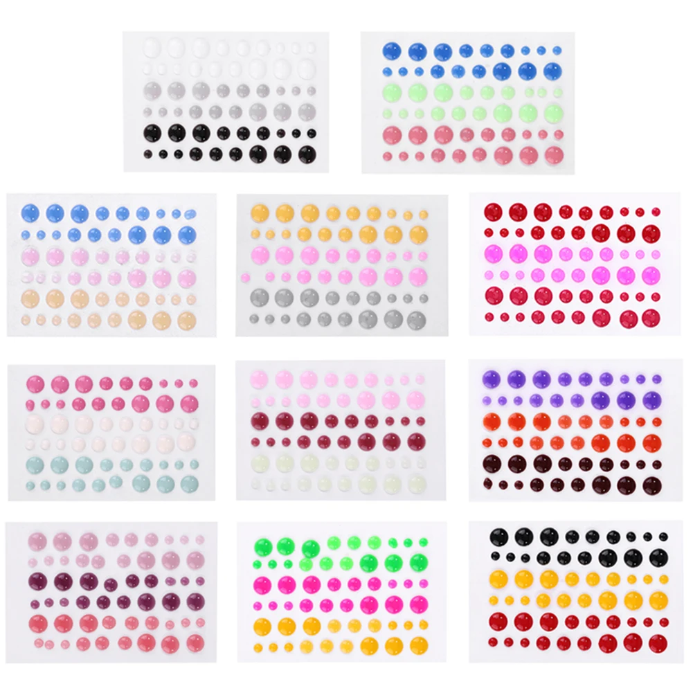 

Enamel Sticker Album Decor Scrapbooking/ DIY Crafts Sugar Sprinkles Self- adhesive Assorted Making Decoration