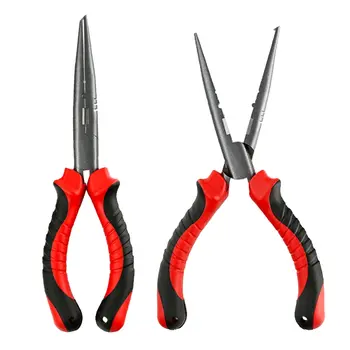 

Fishing Pliers Fish Lure Hook Remover Line Cutter Scissors for Grip Hooks Split Rings and Crimping Sleeves Fishing Tools